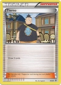 Image for Tierno (39/39) (Kalos Starter Set) (KSS) - Pokemon
