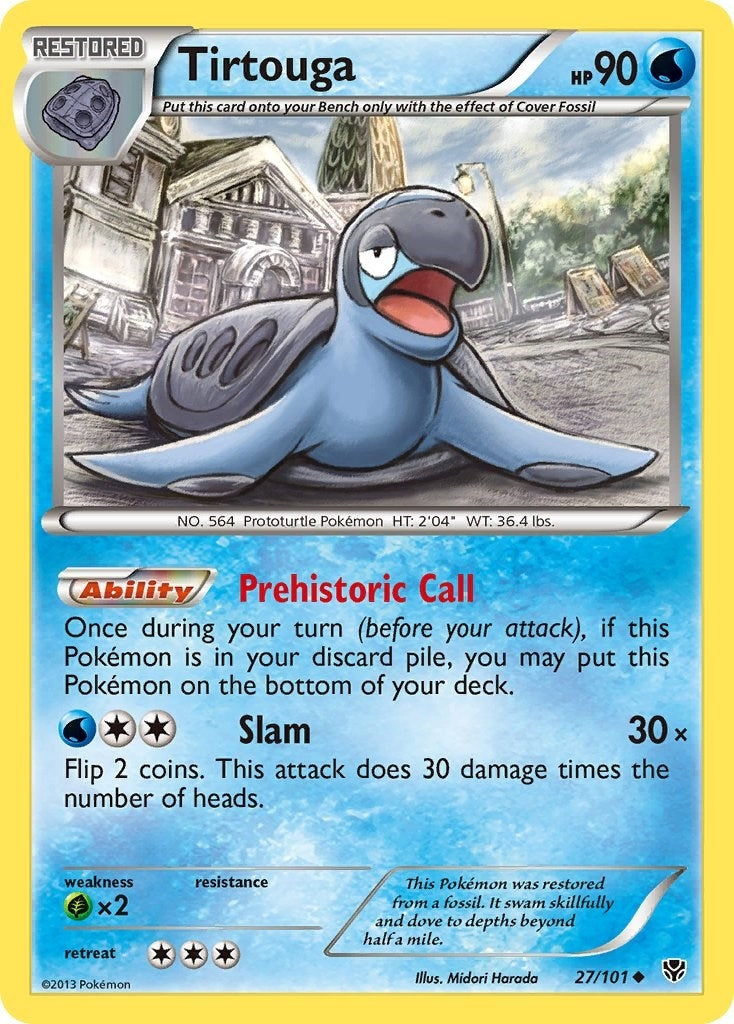 Image for Tirtouga (27/101) (Plasma Blast) (PLB) - Pokemon
