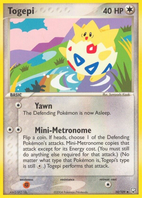 Image for Togepi (50/109) (EX Team Rocket Returns) (RR) - Pokemon