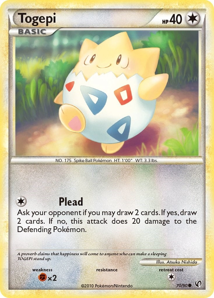 Image for Togepi (70/90) (Undaunted) (UD) - Pokemon