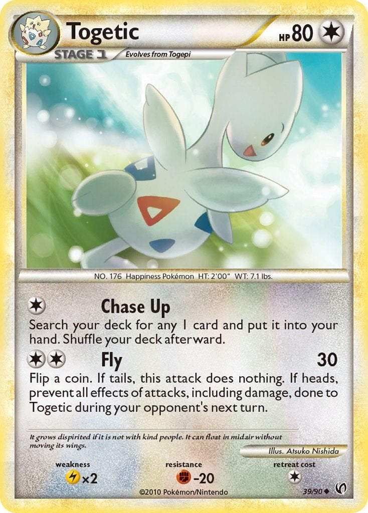 Image for Togetic (39/90) (Undaunted) (UD) - Pokemon