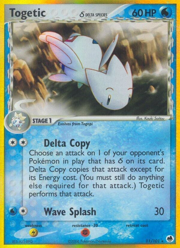 Image for Togetic (Delta Species) (11/101) (EX Dragon Frontiers) (DF) - Pokemon