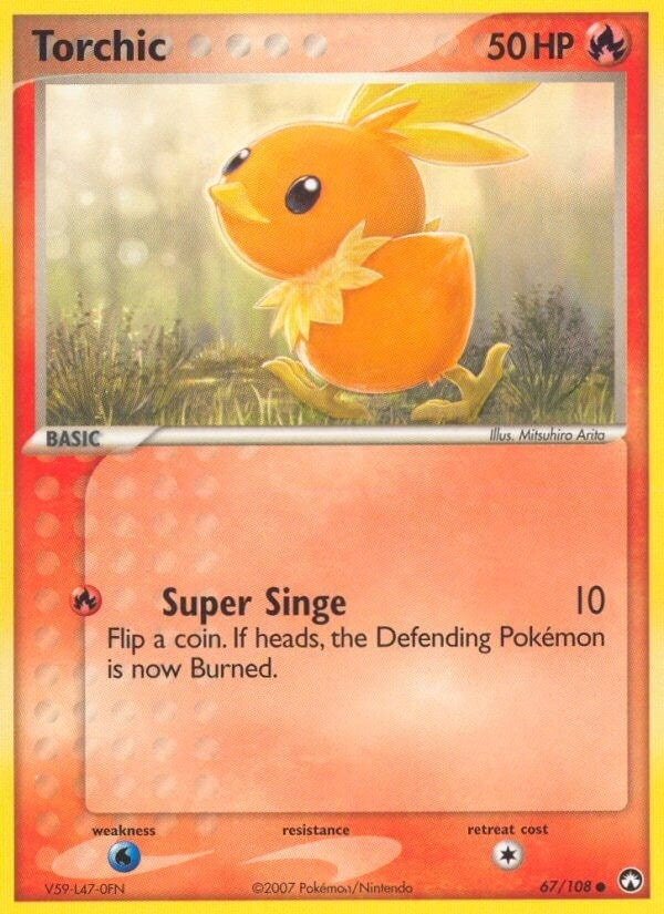 Image for Torchic (67/108) (EX Power Keepers) (PK) - Pokemon