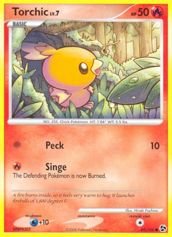 Image for Torchic (89/106) (Great Encounters) (GE) - Pokemon