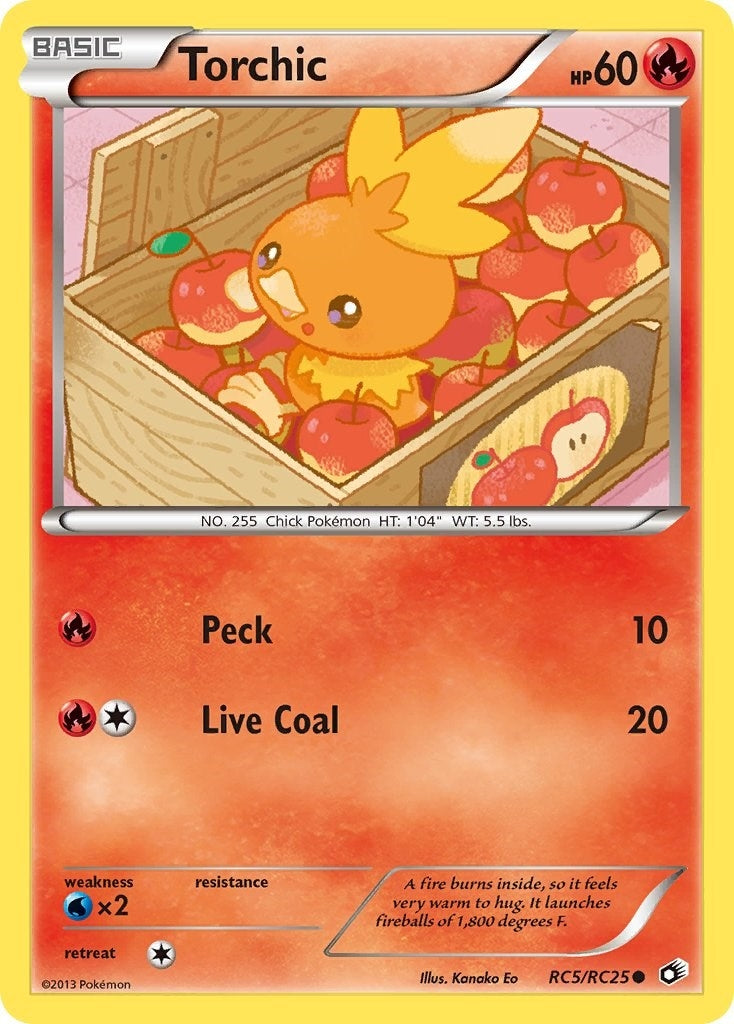 Image for Torchic (RC5/RC25) (Legendary Treasures: Radiant Collection) (LTR) - Pokemon