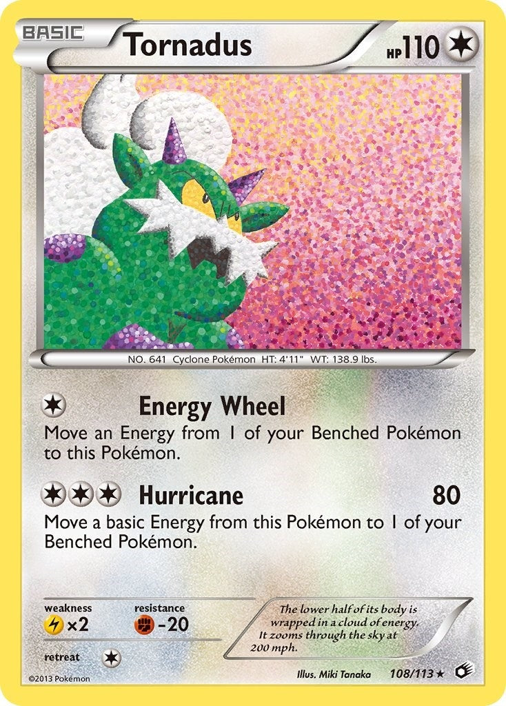Image for Tornadus (108/113) (Legendary Treasures) (LTR) - Pokemon