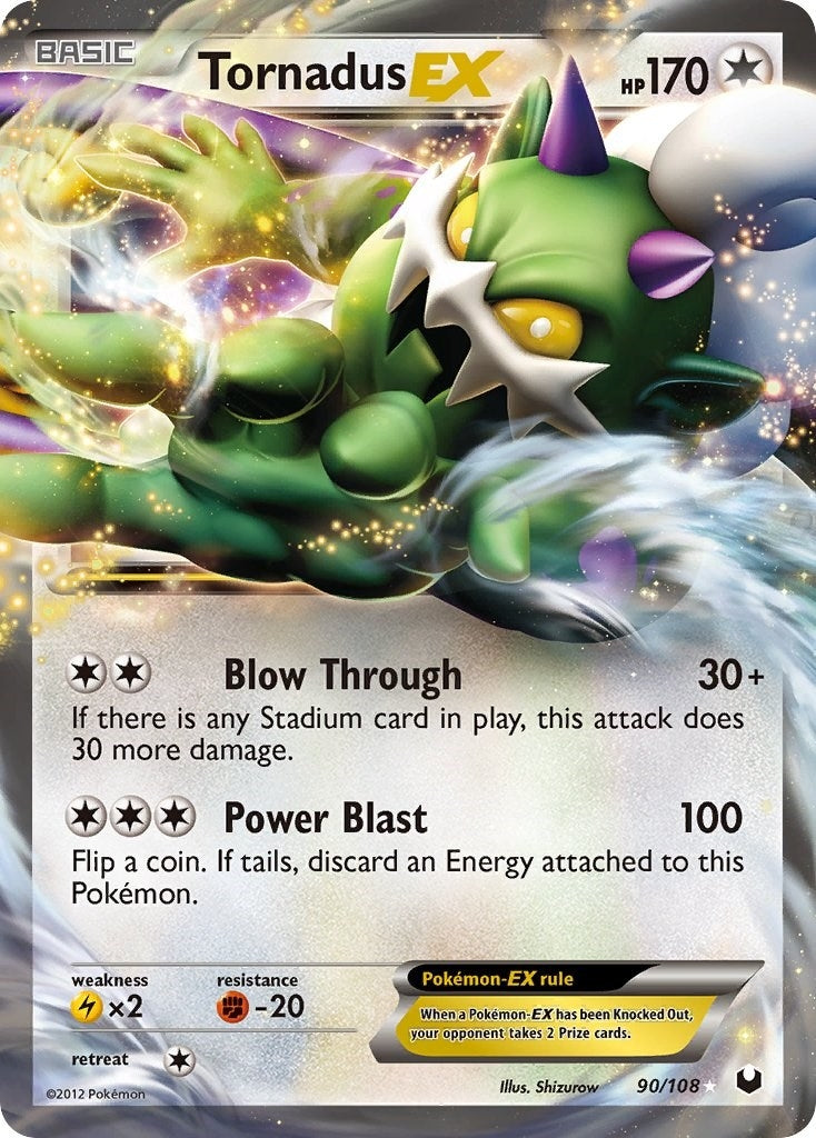 Image for Tornadus EX (90/108) (Dark Explorers) (DEX) - Pokemon