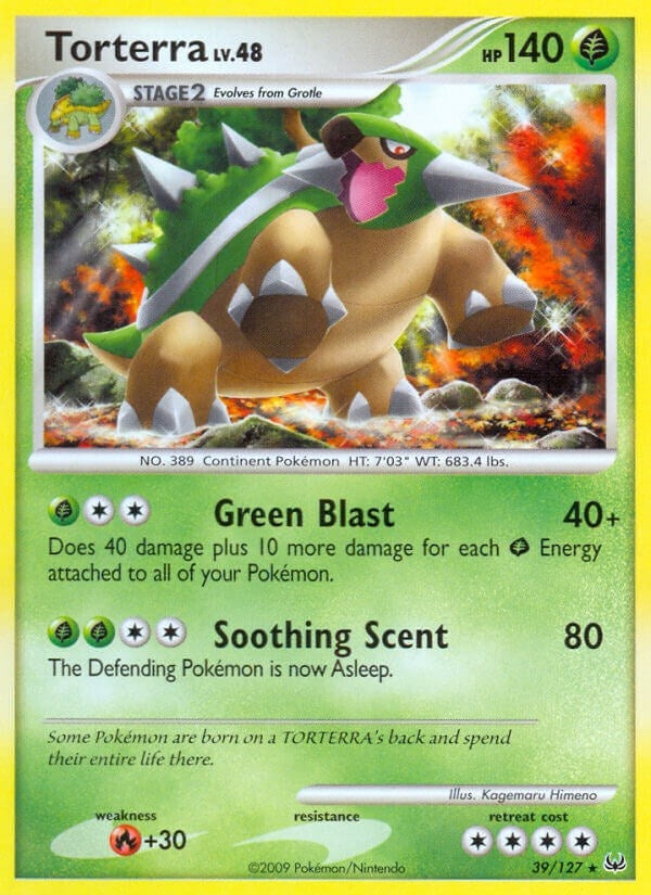Image for Torterra (39/127) (Platinum) (PL) - Pokemon