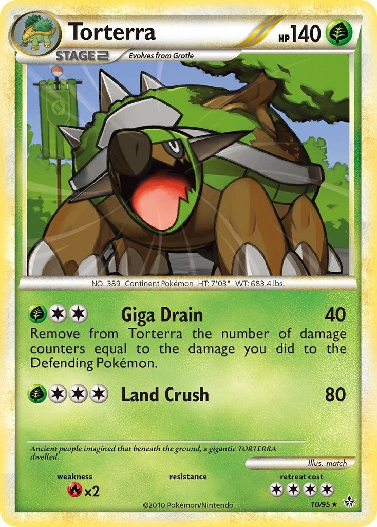 Image for Torterra (10/95) (Unleashed) (UL) - Pokemon