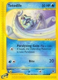 Image for Totodile (135) (135/165) (Expedition) (EX) - Pokemon