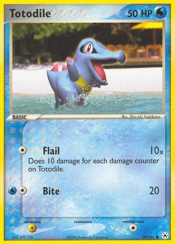 Image for Totodile (79/101) (EX Hidden Legends) (HL) - Pokemon