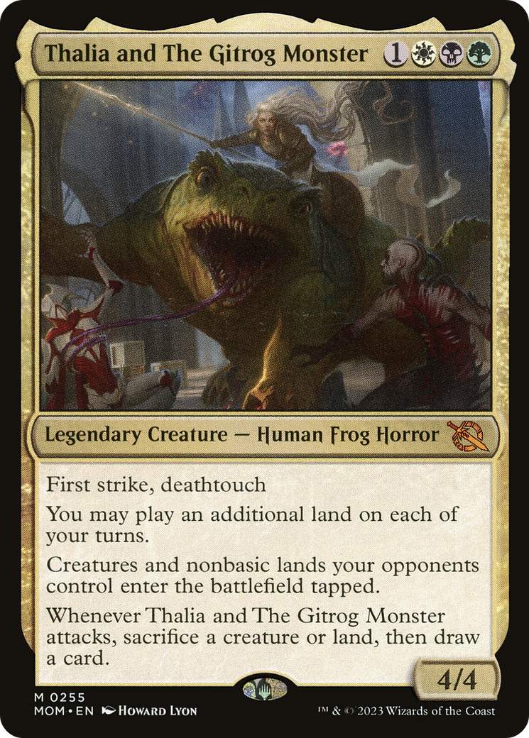 Thalia and The Gitrog Monster (MOM-255) [March of the Machine]