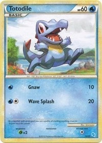 Image for Totodile (#1) (1/30) (HGSS Trainer Kit: Gyarados & Raichu) (PR) - Pokemon