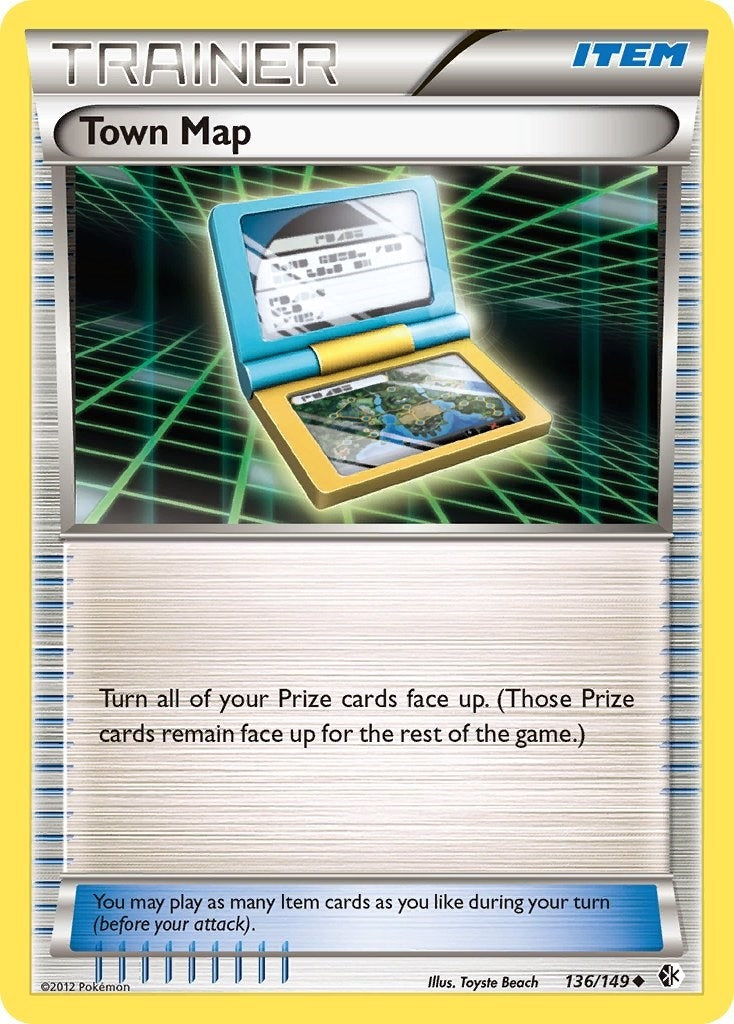 Image for Town Map (136/149) (Boundaries Crossed) (BCR) - Pokemon