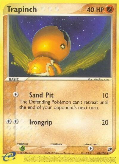 Image for Trapinch (82/100) (EX Sandstorm) (SS) - Pokemon