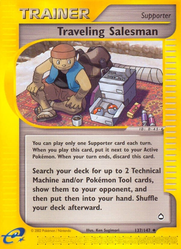 Image for Traveling Salesman (137/147) (Aquapolis) (AQ) - Pokemon