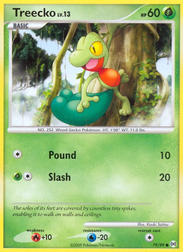 Image for Treecko (79) (79/99) (Arceus) (AR) - Pokemon