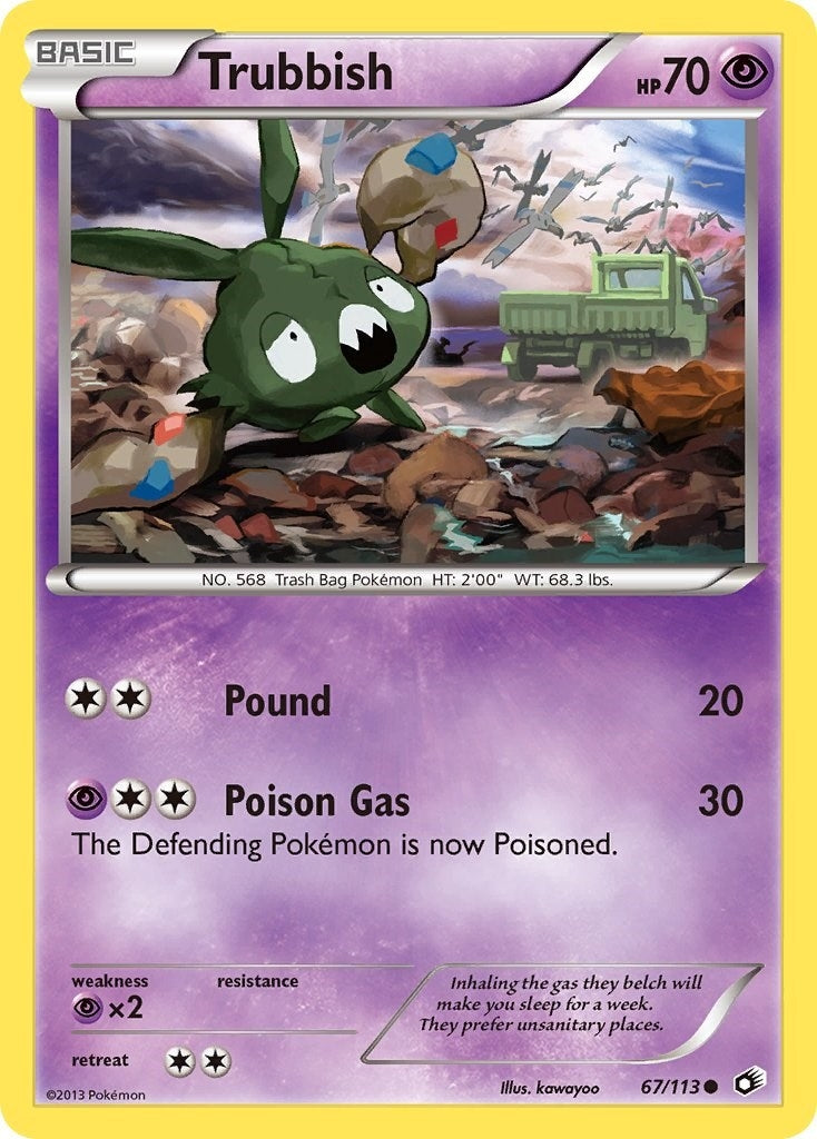 Image for Trubbish (67/113) (Legendary Treasures) (LTR) - Pokemon