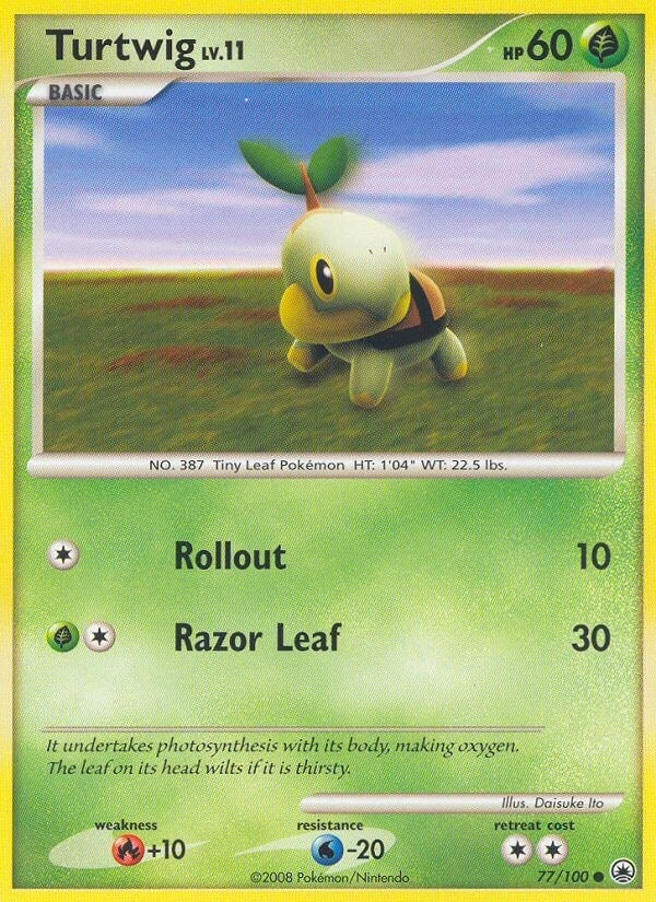 Image for Turtwig (77) (77/100) (Majestic Dawn) (MD) - Pokemon