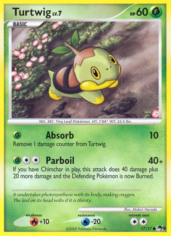 Image for Turtwig (017/017) (POP Series 9) (POP) - Pokemon
