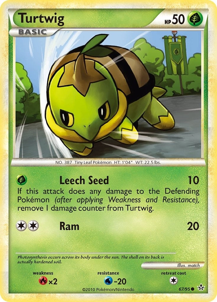 Image for Turtwig (67/95) (Unleashed) (UL) - Pokemon