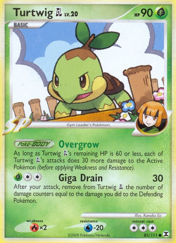 Image for Turtwig GL (85/111) (Rising Rivals) (RR) - Pokemon