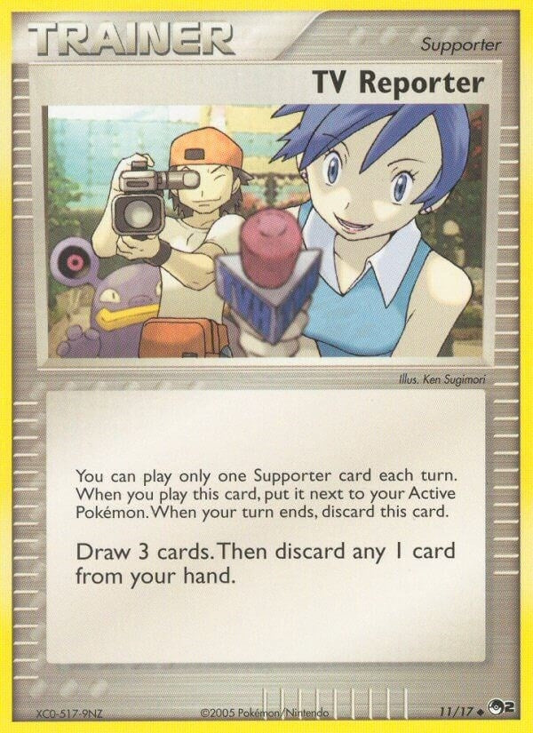 Image for TV Reporter (011/017) (POP Series 2) (POP) - Pokemon