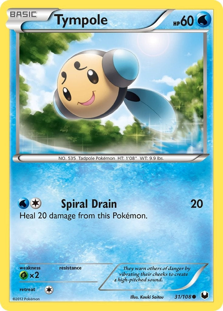 Image for Tympole (31/108) (Dark Explorers) (DEX) - Pokemon