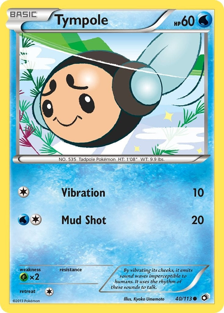 Image for Tympole (40/113) (Legendary Treasures) (LTR) - Pokemon