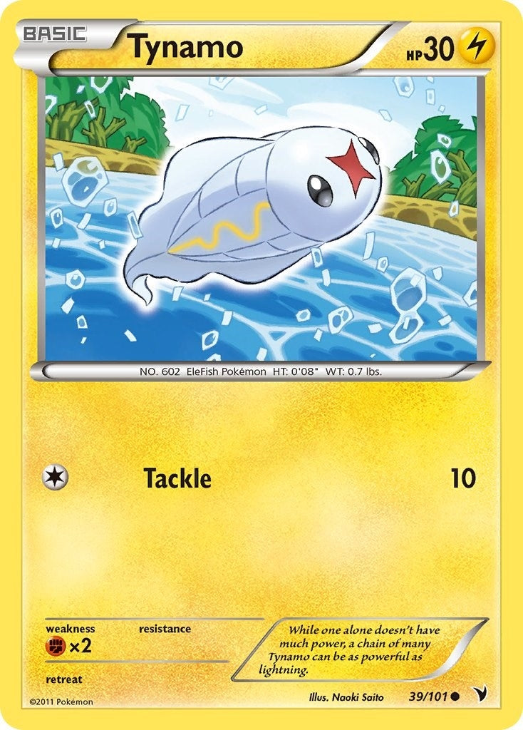 Image for Tynamo (39) (39/101) (Noble Victories) (NVI) - Pokemon
