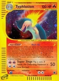 Image for Typhlosion (28) (028/165) (Expedition) (EX) - Pokemon
