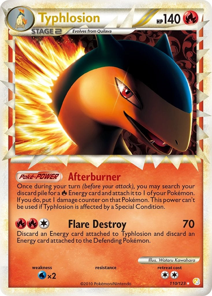 Image for Typhlosion (Prime) (110/123) (HeartGold SoulSilver) (HS) - Pokemon