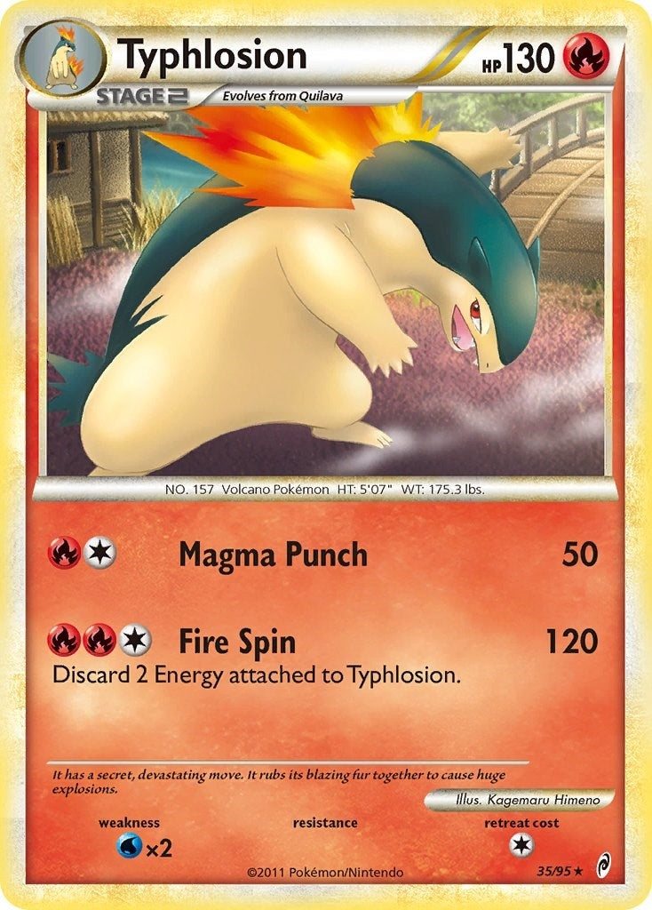 Image for Typhlosion (35/95) (Call of Legends) (CL) - Pokemon