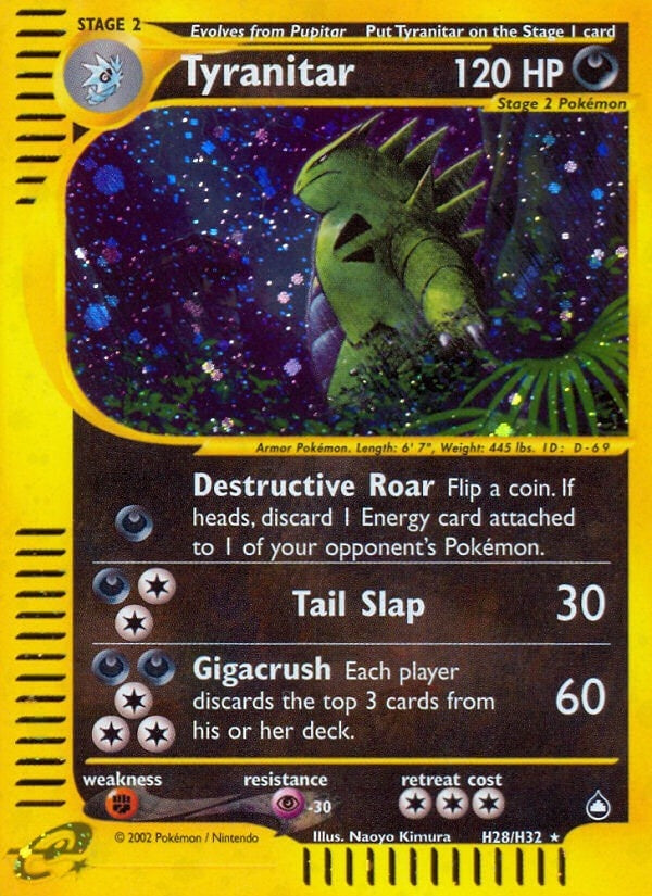 Image for Tyranitar (H28) (H28/H32) (Aquapolis) (AQ) - Pokemon