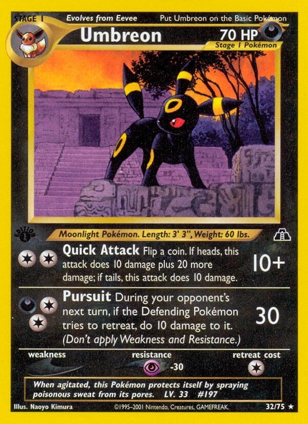 Image for Umbreon (32) (32/75) (Neo Discovery) (N2) - Pokemon