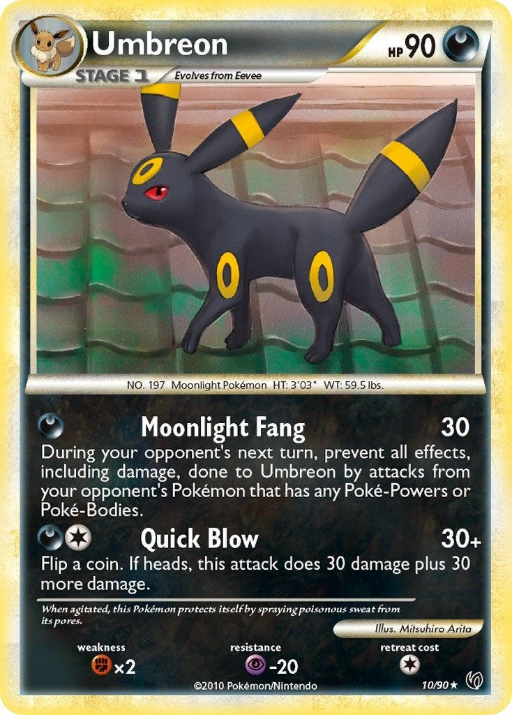 Image for Umbreon (10/90) (Undaunted) (UD) - Pokemon