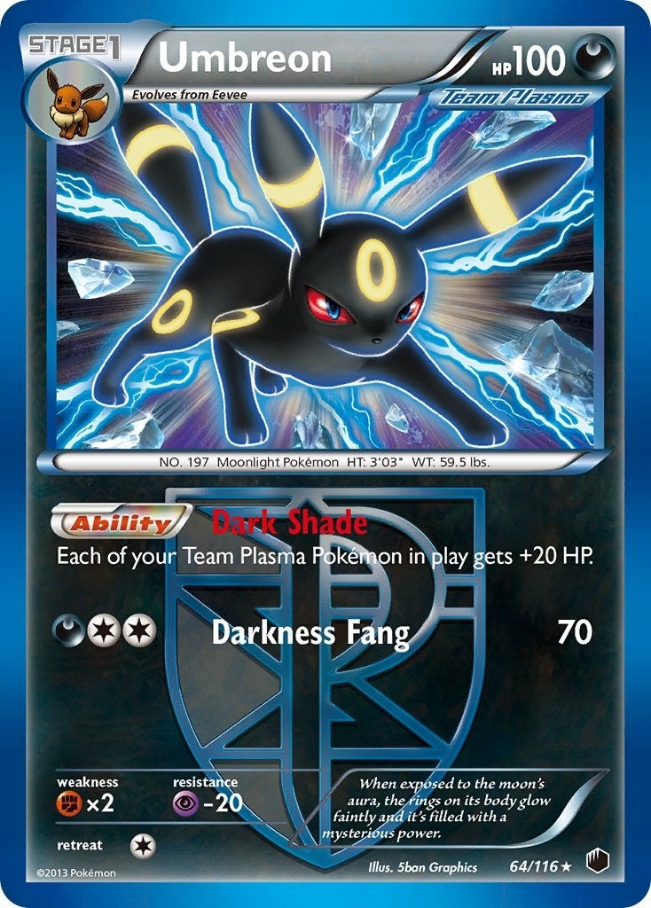 Image for Umbreon (Team Plasma) (64/116) (Plasma Freeze) (PLF) - Pokemon
