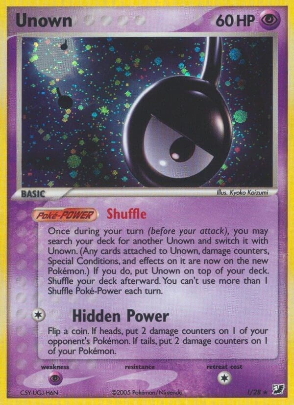 Image for Unown (!) (!/28) (EX Unseen Forces) (UF) - Pokemon