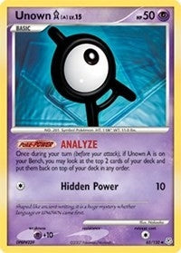 Image for Unown [A] (65/130) (Diamond and Pearl) (DP) - Pokemon