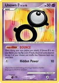 Image for Unown [B] (66/130) (Diamond and Pearl) (DP) - Pokemon