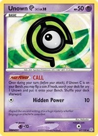 Image for Unown [C] (67/130) (Diamond and Pearl) (DP) - Pokemon