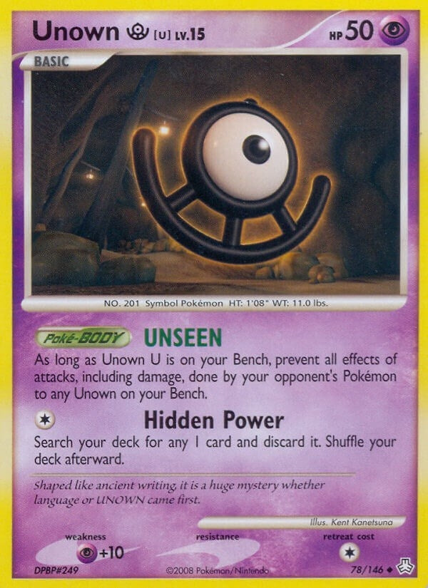 Image for Unown (U) (78/146) (Legends Awakened) (LA) - Pokemon