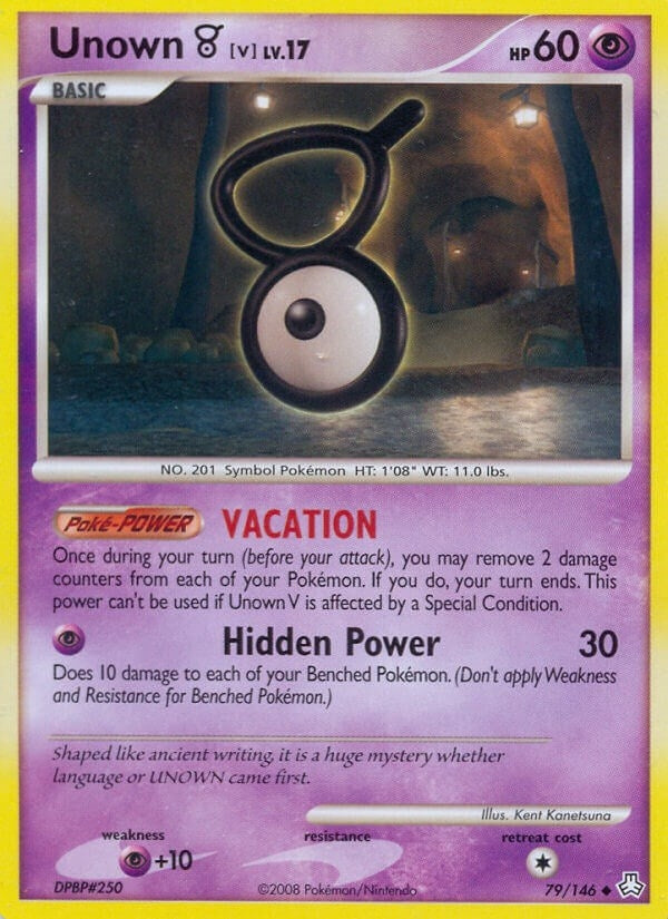 Image for Unown (V) (79/146) (Legends Awakened) (LA) - Pokemon