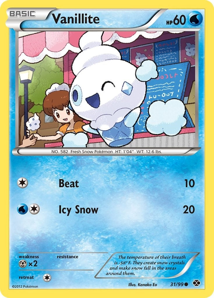 Image for Vanillite (31/99) (Next Destinies) (NXD) - Pokemon
