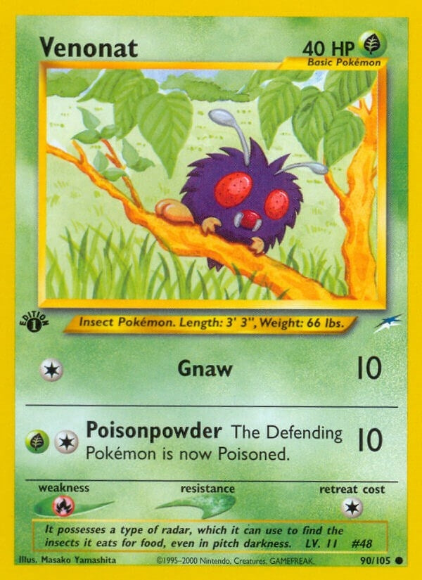 Image for Venonat (090/105) (Neo Destiny) (N4) - Pokemon