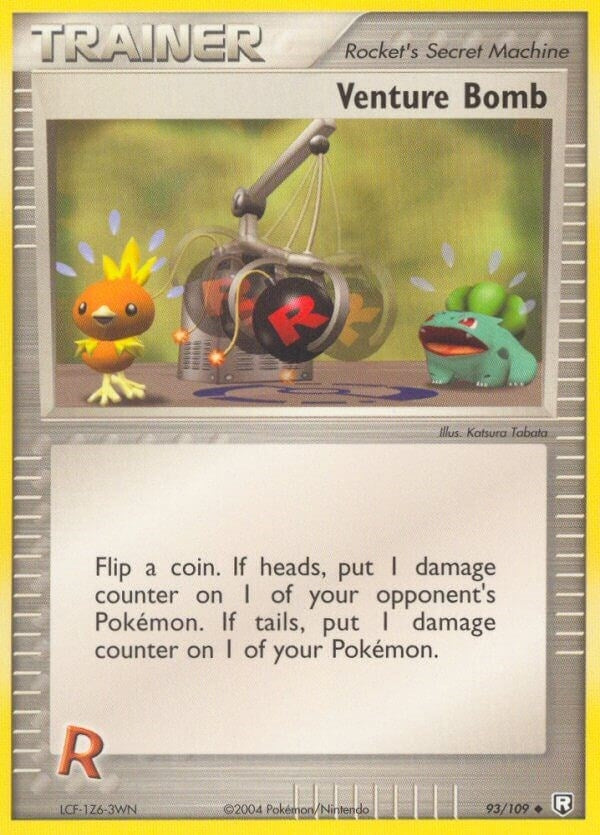 Image for Venture Bomb (93/109) (EX Team Rocket Returns) (RR) - Pokemon