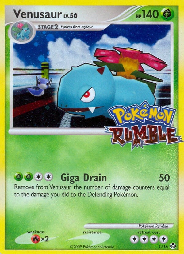 Image for Venusaur (1) (Rumble) (RUM) - Pokemon