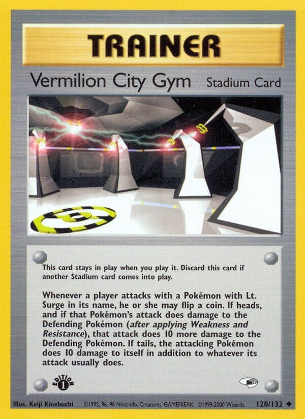 Image for Vermilion City Gym (120/132) (Gym Heroes) (G1) - Pokemon