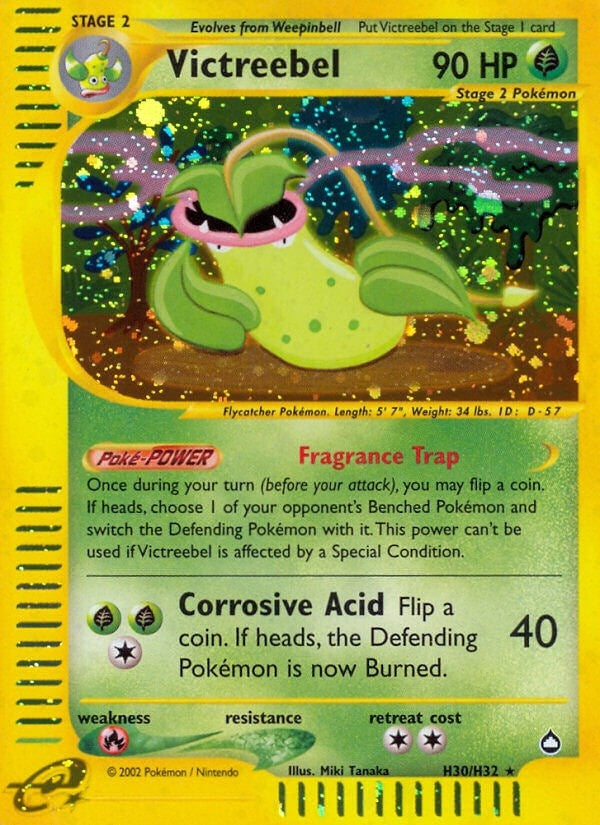 Image for Victreebel (H30) (H30/H32) (Aquapolis) (AQ) - Pokemon