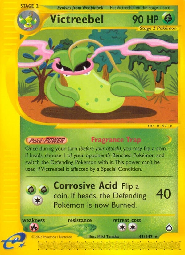 Image for Victreebel (042/147) (Aquapolis) (AQ) - Pokemon